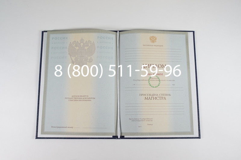 Диплом магистра 2003-2009 годов в Ставрополе